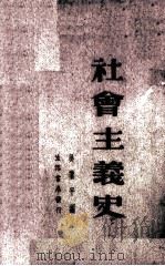 社会主义史   1938.12  PDF电子版封面    吴黎平编 