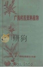 广西栲胶原料植物   1973.06  PDF电子版封面    广西林业勘测设计队编 