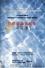 国际汉学研讨会论文集（1994 PDF版）