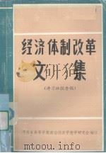 经济体制改革文集（讲习班报告稿）   1984  PDF电子版封面     