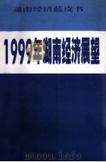 1999年湖南经济展望   1998  PDF电子版封面  7543819201  湖南省人民政府经济研究信息中心编 