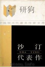 沙汀代表作   1989  PDF电子版封面  7215015254  曾广灿，汪春泓著 