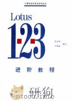 LOTUS 1-2-3进阶教程   1993  PDF电子版封面  7507708217  唐培顺，王豫敏编写 