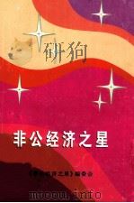 非公经济之星   1998  PDF电子版封面    《非公经济之星》编委会编 