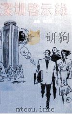 深圳启示录   1989  PDF电子版封面    大伟主编 