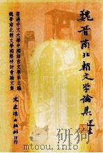 魏晋江南北文学论集（1994 PDF版）