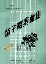 笛子独奏曲集   1978  PDF电子版封面    王铁编 