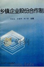 乡镇企业股份合作制   1994  PDF电子版封面  7205032037  闫洪生，冷晓明，田广清编 