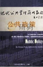 公共政策  政府与管理者怎样制定执行政策（ PDF版）