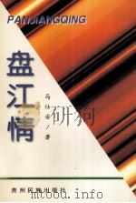 盘江情   1999  PDF电子版封面  7541208418  马仕安著 