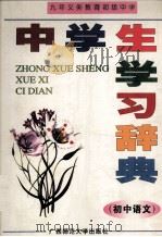 中学生学习词典  初中语文（1999 PDF版）