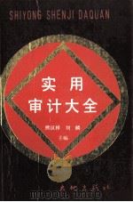 实用审计大全  下册   1988.09  PDF电子版封面    熊汉祥，刘麟主编 