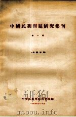 中国民族问题研究集刊（ PDF版）