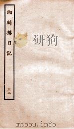 湘绮楼日记  32     PDF电子版封面     