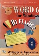 Microsoft Word 6 for Windows图例详解   1994  PDF电子版封面  7507709744  Catherine Howes，Stephanie Berg 