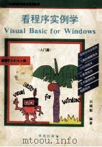 看程序实例学Visual Basic for Windows  入门篇   1994  PDF电子版封面  7507707768  洪锦魁编著；吴红艳改编 