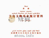 新疆文化文物产业统计资料  1993年     PDF电子版封面    新疆维吾尔自治区文化厅编印 