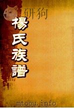 杨氏十修族谱  卷之8     PDF电子版封面     