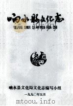 响水县文化志   1990  PDF电子版封面    响水县文化局文化志编写小组 