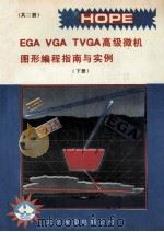 EGA VGA TVGA高级微机图形编程指南与实例  下   1991  PDF电子版封面    陶伟，张玄，马强，陈豪编 