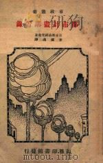 市政丛书  都市计画讲习录   1934  PDF电子版封面    日本都市研究会著；李耀商译 