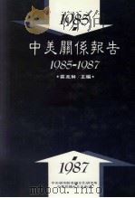 中美关系报告  1985-1987   1989  PDF电子版封面    裘兆琳主编 