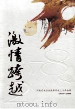 激情跨越  河南省电信业改革开放三十年画册  1978-2008     PDF电子版封面    河南省电信业改革开放30年画册编纂委员会编 