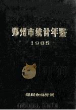 郑州市统计年鉴  1985   1986  PDF电子版封面    郑州市统计局编 