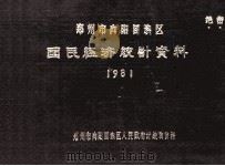郑州市向阳回族区国民经济统计资料  1981（1982 PDF版）
