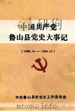中国共产党鲁山县党史大事记  1949.10-1990.12（ PDF版）