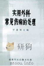 实用外科常见伤病的处理   1987.07  PDF电子版封面    罗惠祖主编 