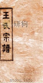 王氏宗谱  3（ PDF版）