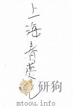 上海春梦记  社会艳情小说  1   1934  PDF电子版封面    温柔生著 