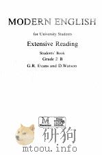 现代英语 泛读 2B 第二级   1986  PDF电子版封面  9010·0293  （英）埃文斯（G.R.Evans），（英）沃森（D.Wats 
