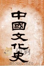 中国文化史  下   1935  PDF电子版封面    柳诒征编著 