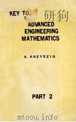 高等工程数学详解  下     PDF电子版封面    E.KREYSZIG著 
