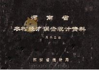 河南省农村经济调查统计资料  1982（1983 PDF版）