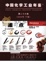 中国化学工业年鉴  2010  第26卷  下  统计篇     PDF电子版封面    《中国化学工业年鉴》编辑部编 