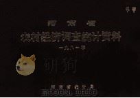 河南省农村经济调查统计资料  1981（1982 PDF版）