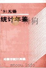 无锡统计年鉴  1991   1991  PDF电子版封面    无锡市统计局编 