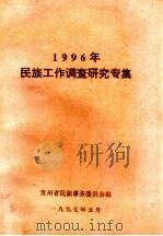 1996年民族工作调查研究专集（1997 PDF版）