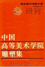 中国高等美术学院雕塑集：西安美术学院分卷   1988  PDF电子版封面  7535601669  邢永川主编 