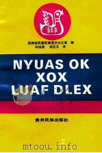 NYUS OK XOX LUAF DLEX   1993  PDF电子版封面  7541204102  贵州省民委民族语文办公室编 