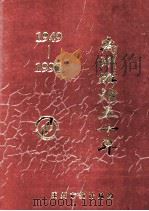 禹州辉煌五十年  1949-1998   1999  PDF电子版封面    禹州市统计局编 