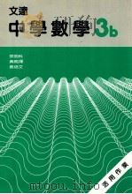 文达中学数学 3b   1989  PDF电子版封面  9623420161  徐明科等编 