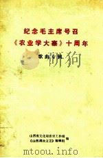 纪念毛主席号召《农业学大寨》十周年歌曲专辑（ PDF版）