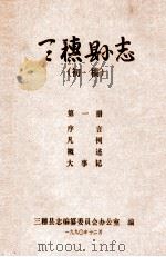 三穗县志  第1册  初稿（1990 PDF版）