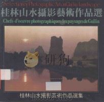 桂林山水摄影艺术作品选   1987  PDF电子版封面  8256·326  本社编 