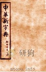 中华新字典续编  辰集   1929  PDF电子版封面    （民国）王文等编 