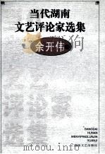 当代湖南文艺评论家选集 余开伟卷（1999.09 PDF版）